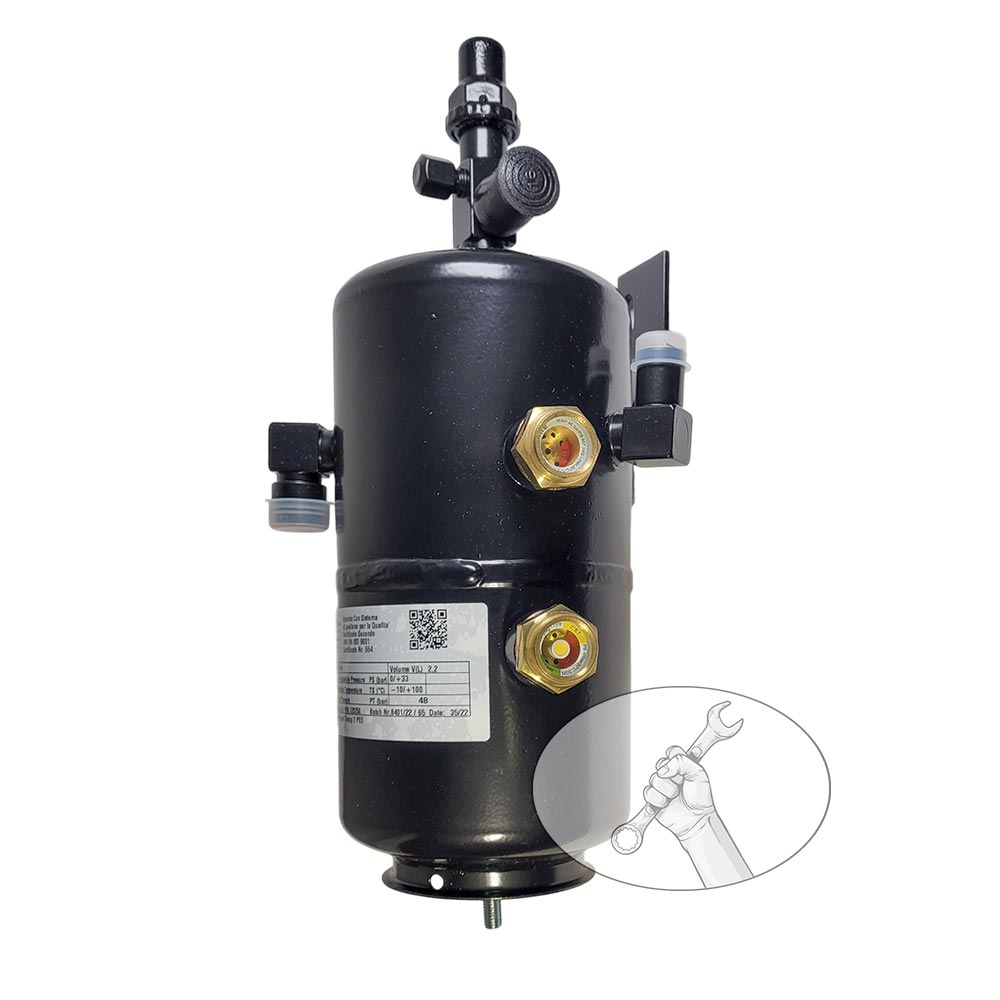 ttt 65-60038-04 OEM Receiver Freon Tank for Carrier Transicold Supra