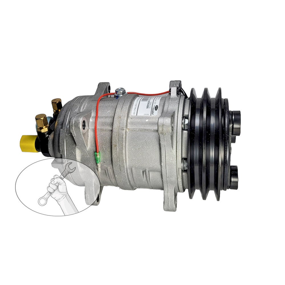 18-10158-06 OEM Carrier Transicold Compressor 12v 2A TM16 R-134a R