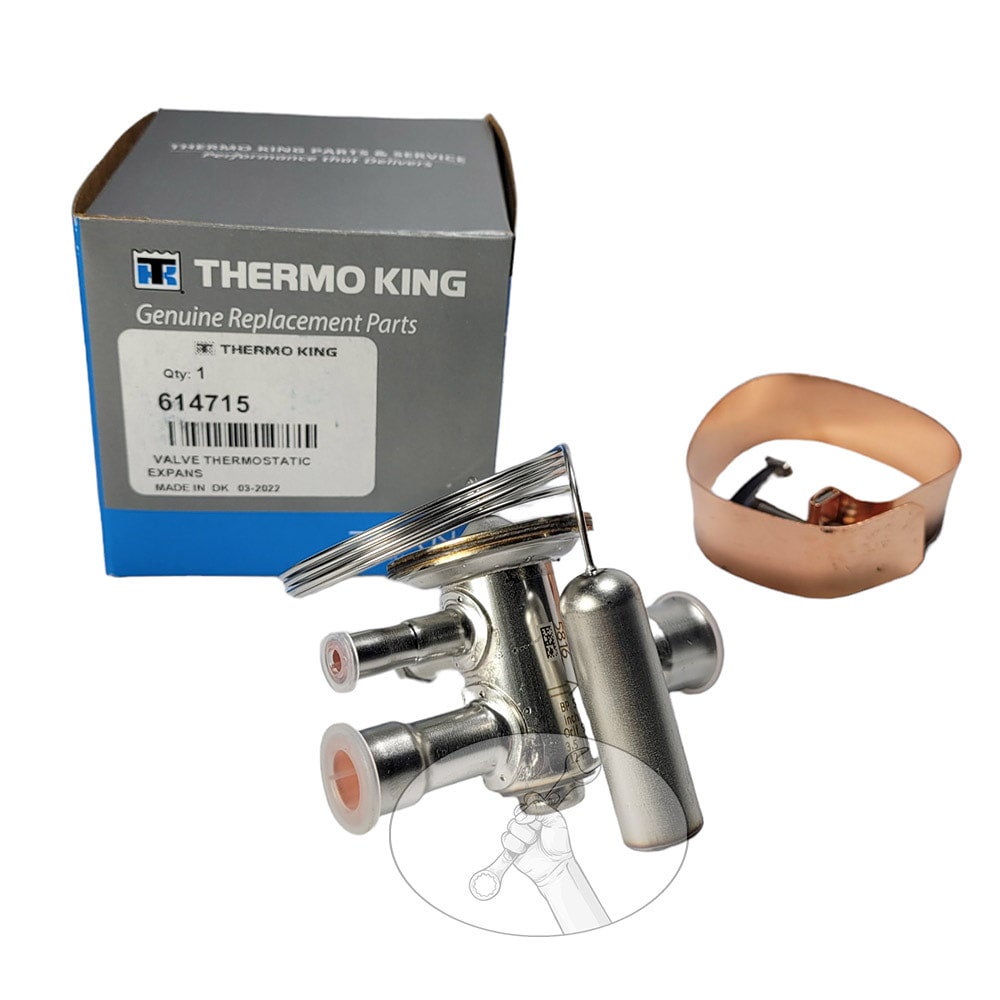 614715 OEM VALVE TXV - expansion, Thermo-King (T-600/ 800/ 680S/ 880S)